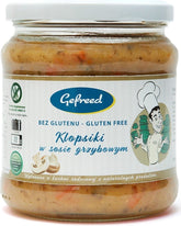 Albóndigas sin gluten en salsa de champiñones 400 g - GEFREED